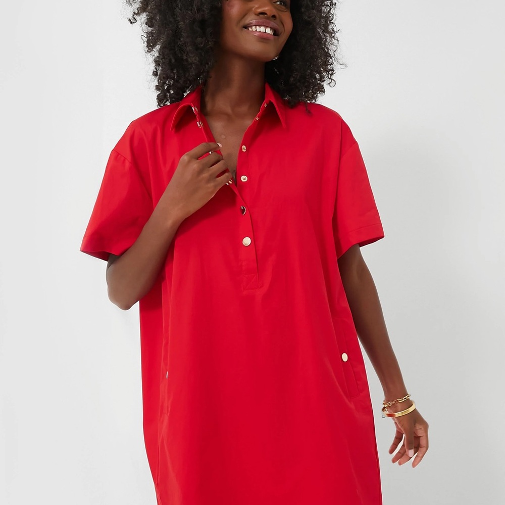 Pomander Place medium red dress